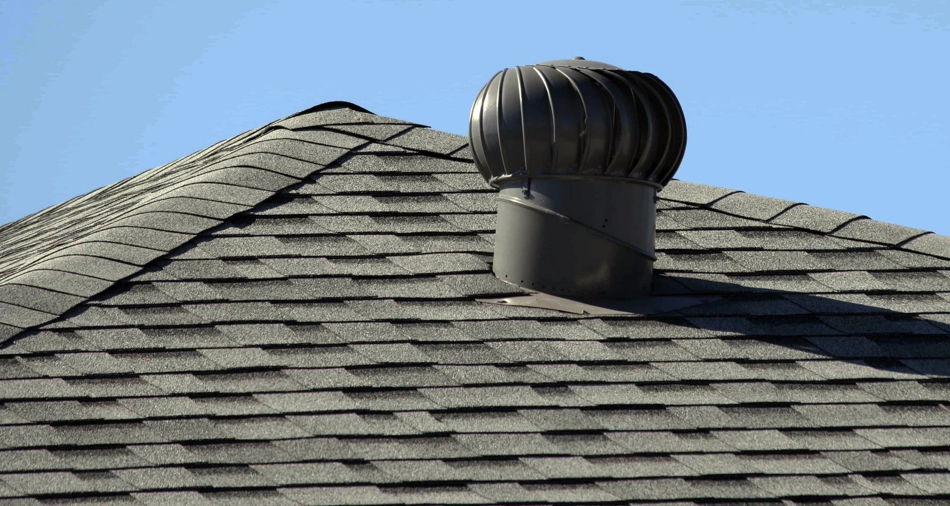Roof ventilation components on an Ottawa home